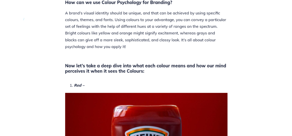 Color Psychology