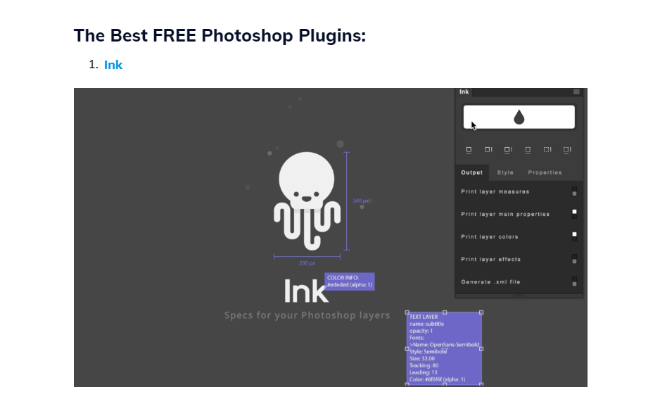 Free Photoshop Plugins