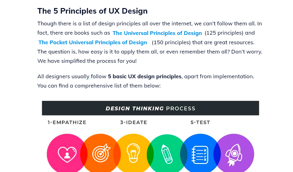 UX design