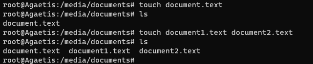 touch Linux Command
