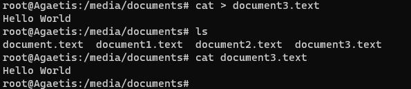 cat Linux Command