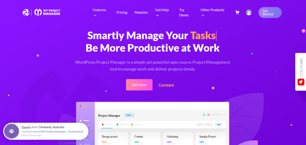 WordPress Project Management Plugin