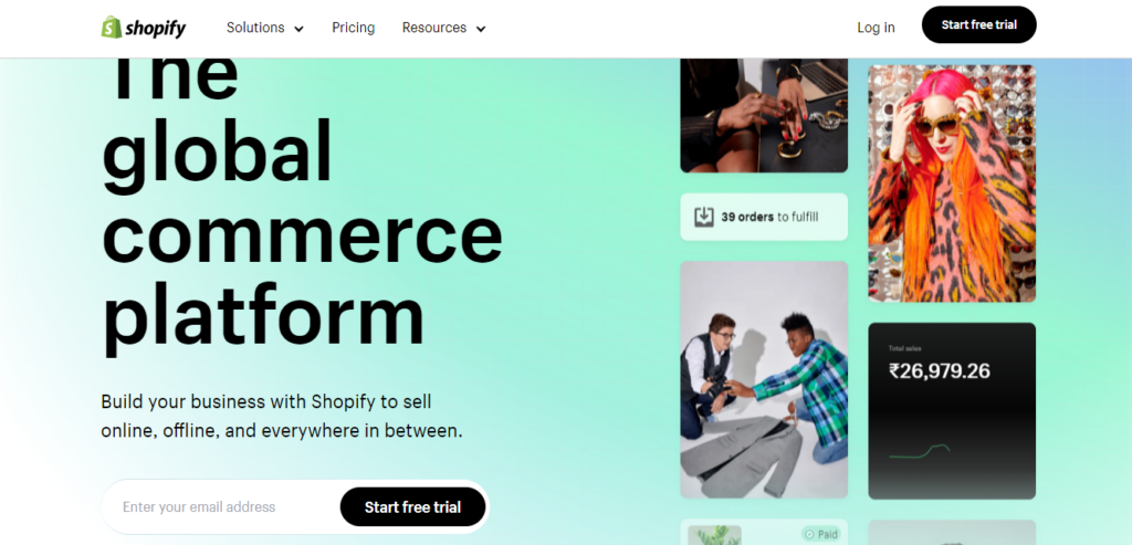 Set up Shopify store