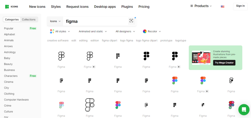 Icons8 Free