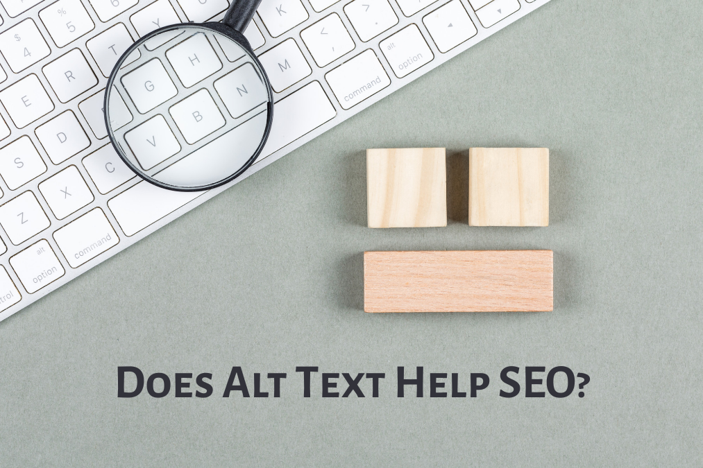 search Does Alt Text help SEO? keyboard Magnifying glass