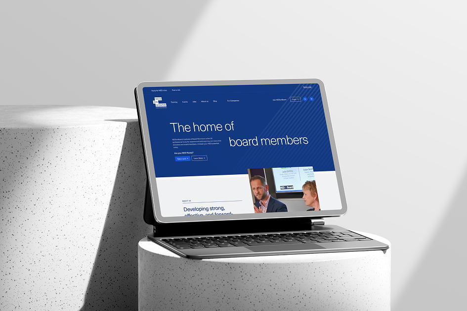 Visual representation of an Internet of Things website design, highlighting smart device connectivity and user-friendly layout.